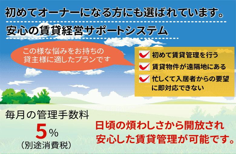 賃貸経営サポートシステム